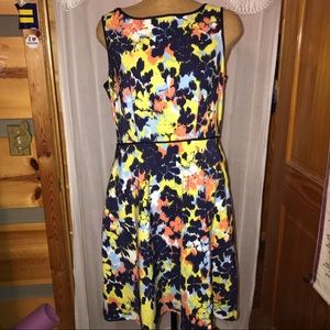 BRIGHT A LINE DRESS